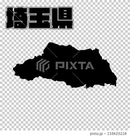 埼玉県地図 138620226