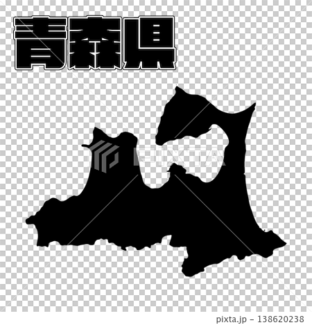 Aomori Prefecture Map 138620238