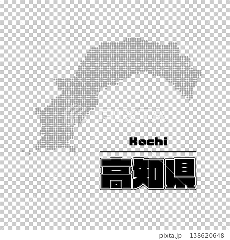 高知県地図 高知県地図 138620648