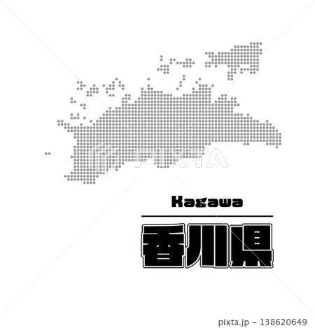香川県地図 香川県地図 138620649
