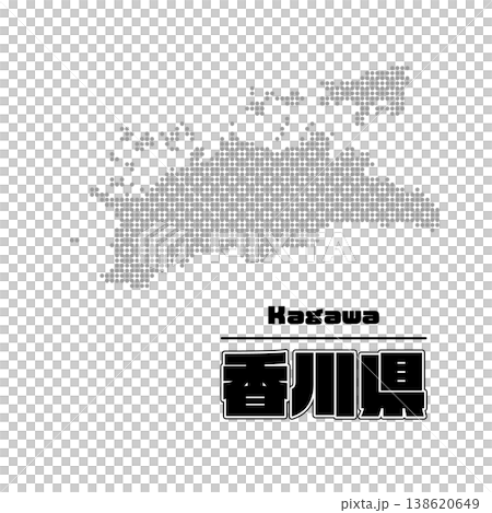 香川県地図 香川県地図 138620649