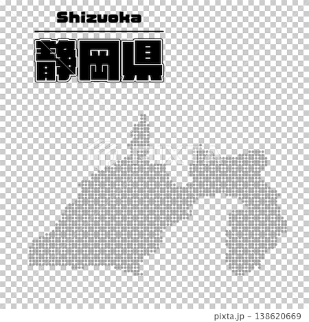 静岡県地図 静岡県地図 138620669