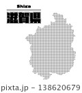 滋賀県地図 138620679