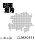 関東地方地図 138620683
