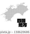 四国地方地図 138620686