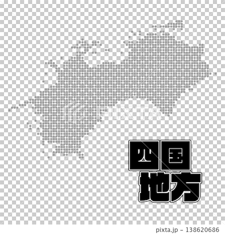 四國地區地圖 138620686