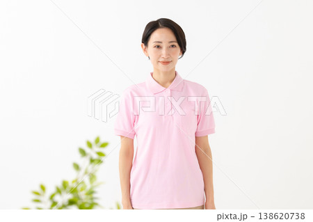 女性 介護士 保育士 女性 介護士 保育士 138620738