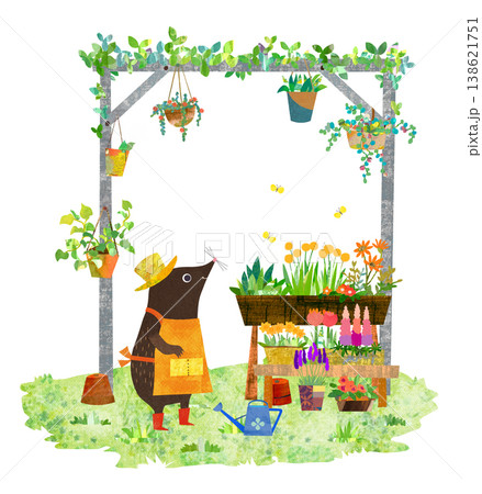 かわいい庭 138621751