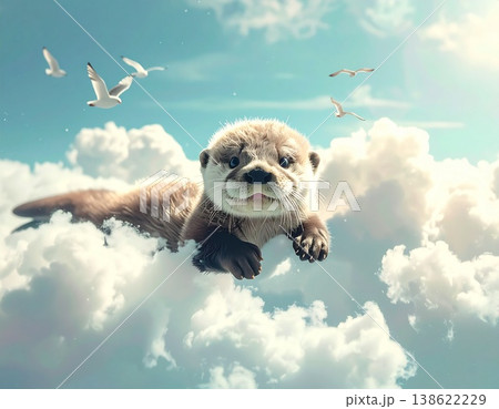 空のカワウソ 138622229