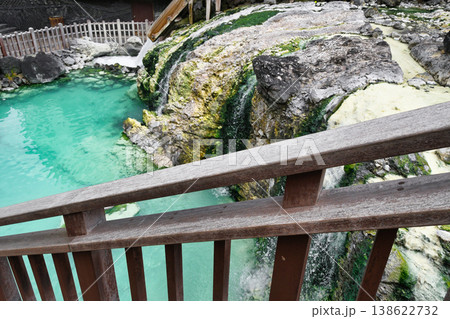 草津温泉 湯畑 湯滝(群馬県吾妻郡草津町) 草津温泉 湯畑 湯滝(群馬県吾妻郡草津町) 138622732