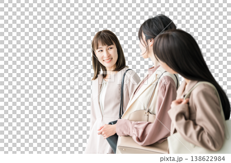 辦公室排隊微笑的女企業家(職業婦女、職業母親) 辦公室排隊微笑的女企業家(職業婦女、職業母親) 138622984