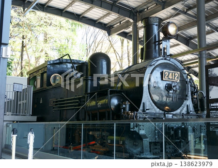 名古屋市科学館の鉄道広場のSL 138623979