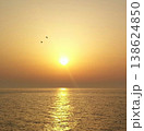 美しい夕日 138624850
