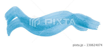 Light blue watercolor background. Artistic hand paint. Isolated on transparent background. Light blue watercolor background. Artistic hand paint. Isolated on transparent background. 138624874