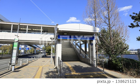 ゆりかもめの青海駅、2A出口 ゆりかもめの青海駅、2A出口 138625115