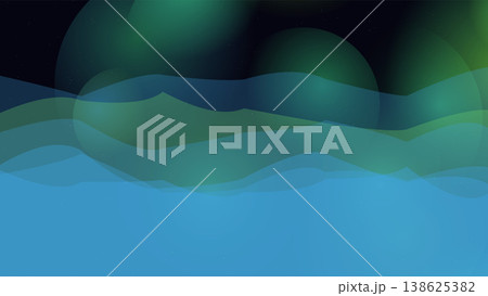 Cool Blue Green Gradient Abstract Wave Background Cool Blue Green Gradient Abstract Wave Background 138625382