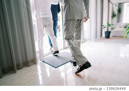 Entrance Area Demonstrates Safety And Cleanliness Standards Upheld Entrance Area Demonstrates Safety And Cleanliness Standards Upheld 138626448