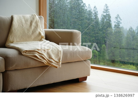 pillow on sofa 138626997