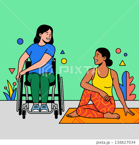 Inclusive Yoga Session Inclusive Yoga Session 138627034