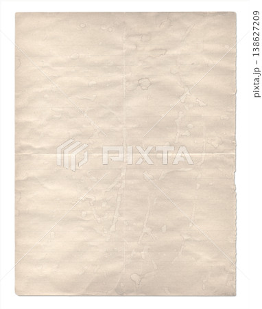 Crumpled lined paper isolated on white Crumpled lined paper isolated on white 138627209