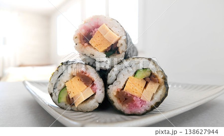 恵方巻き 手作り イメージ 138627944