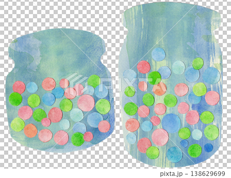 Colorful candies in a glass container Colorful candies in a glass container 138629699