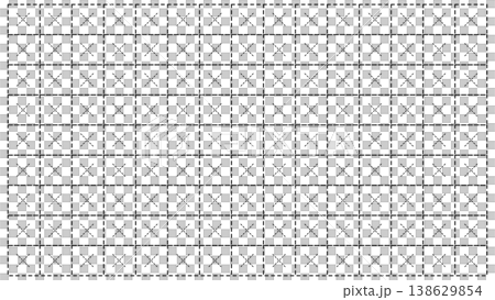 バツ印のセンターマークが入った精密な方眼グリッドの背景素材 138629854