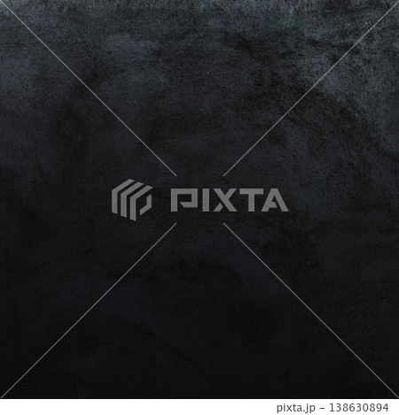 黒色の左官仕上げのモルタル外壁の正方形の背景画像 138630894