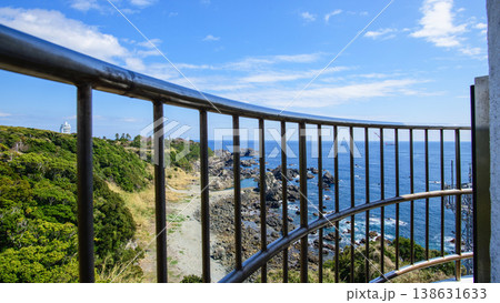 本州最南端　潮岬灯台からの展望　和歌山県 138631633
