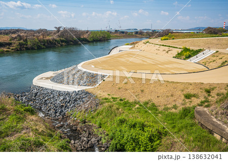 宇治川風景 京都市伏見区 宇治川風景 京都市伏見区 138632041
