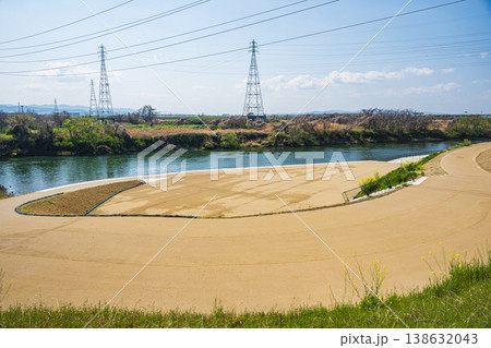 宇治川風景 京都市伏見区 宇治川風景 京都市伏見区 138632043
