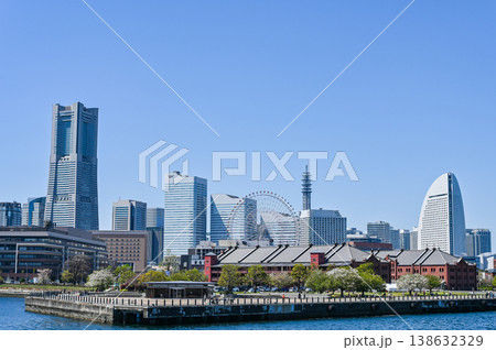 神奈川県横浜市みなとみらい 神奈川県横浜市みなとみらい 138632329