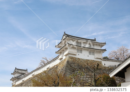 春満開の姫路城（兵庫県 姫路市） 138632575