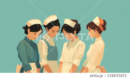 看護師のイラスト 138633853