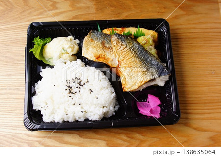 塩鯖弁当　和食 138635064