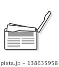 カラフルなシップ薬のベクターイラスト白黒 138635958