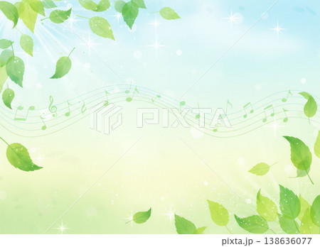 リズムに乗って舞い散る新緑 138636077