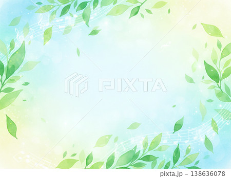 リズムに乗って舞い散る新緑 138636078