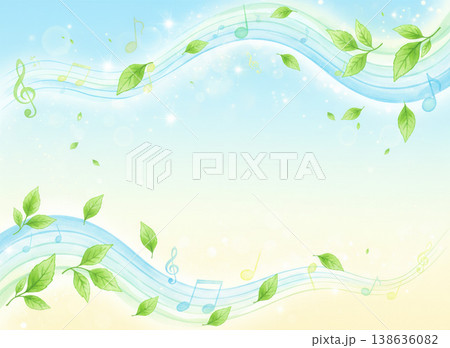 リズムに乗って舞い散る新緑 138636082