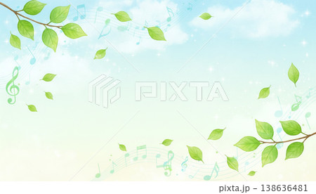 リズムに乗って舞い散る新緑 リズムに乗って舞い散る新緑 138636481