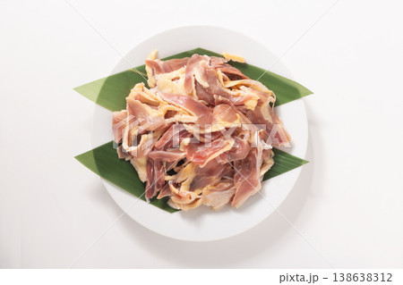 ［山形県産］親鶏　鶏肉　スライス 138638312