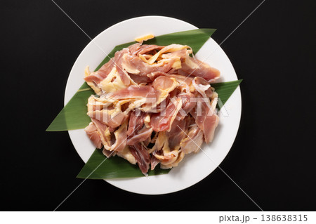 ［山形県産］親鶏　鶏肉　スライス 138638315