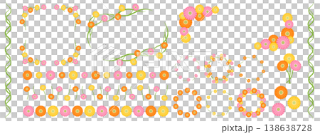 非洲菊框與裝飾套裝 非洲菊框與裝飾套裝 138638728