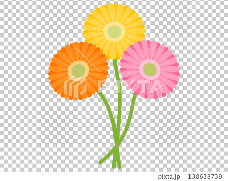 ガーベラのアイコン 138638739