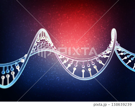 Dna structure on abstract background Dna structure on abstract background 138639239