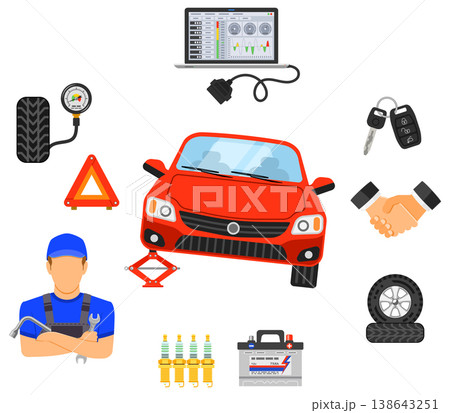 Car Service Concept 138643251