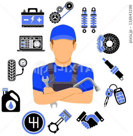 Car Service Concept Car Service Concept 138643286