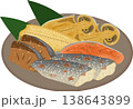 焼き魚の盛り合わせ 138643899