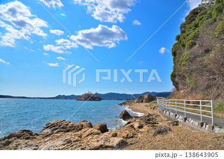 《静岡県》浜松市大崎 浜名湖サイクリングロード 《静岡県》浜松市大崎 浜名湖サイクリングロード 138643905