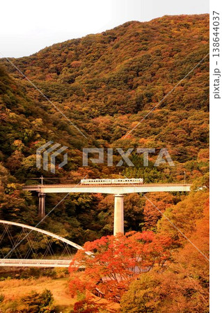 温泉郷の秋空を渡る… 鉄道旅で錦秋の『川治温泉』へ 野岩鉄道【6050系】 温泉郷の秋空を渡る… 鉄道旅で錦秋の『川治温泉』へ 野岩鉄道【6050系】 138644037